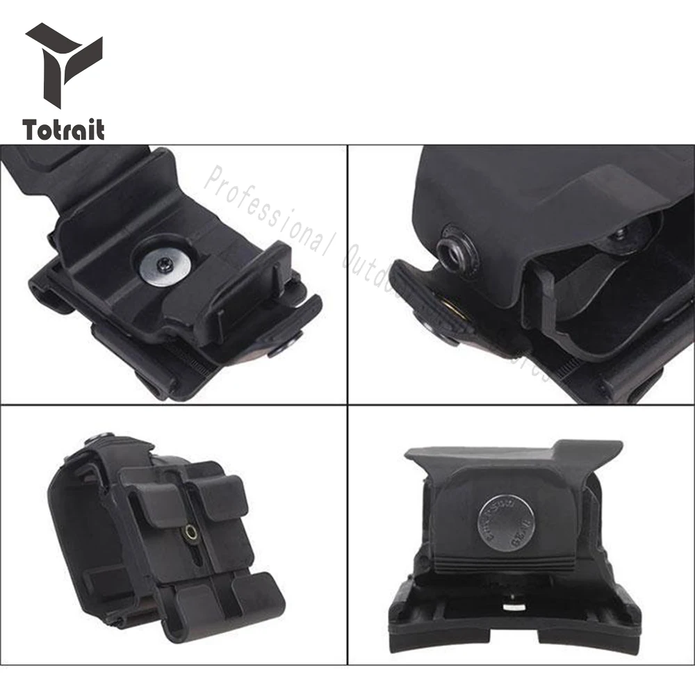 TOtrait Тактический зажим Glock на 360 градусов вращается MOLLE ремень поясная кобура для Glock 17 22 23 правая рука черный/песочный