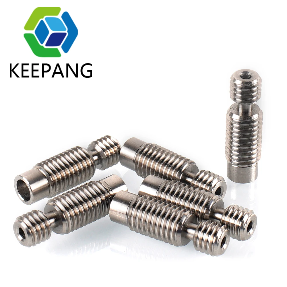 Тепловой разрыв для 3D-принтера KINGROON KP3S 3 0 1 75 MK8 hotend горло из нержавеющей стали M6 * 30