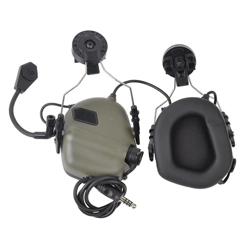 EARMOR M32H Mod3 тактическая гарнитура и M51 адаптер PTT набор наушников с шумоподавлением