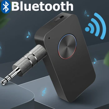 

Bluetooth 5.0 Receiver 3.5mm Jack bluetooth Dongle Audio Music receiver Handsfree AUX In-Car Wireless Adapter for TV PC