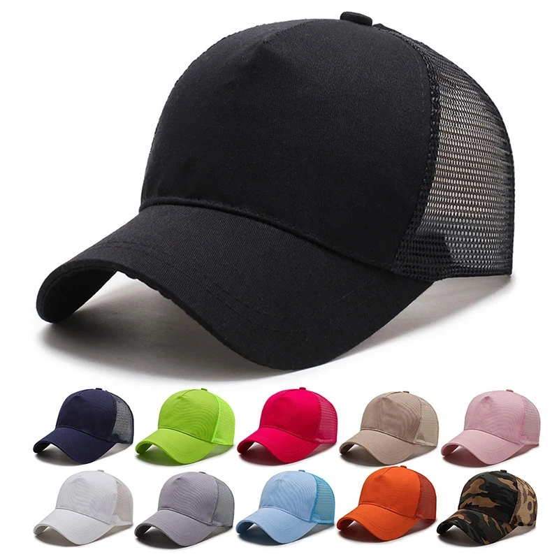 Men\\\'s And Women\\\'s Mesh Hat Baseball Cap Adjustable Fishing Cotton Line Backpack Outdoor Sports Sun Hot | Спорт и