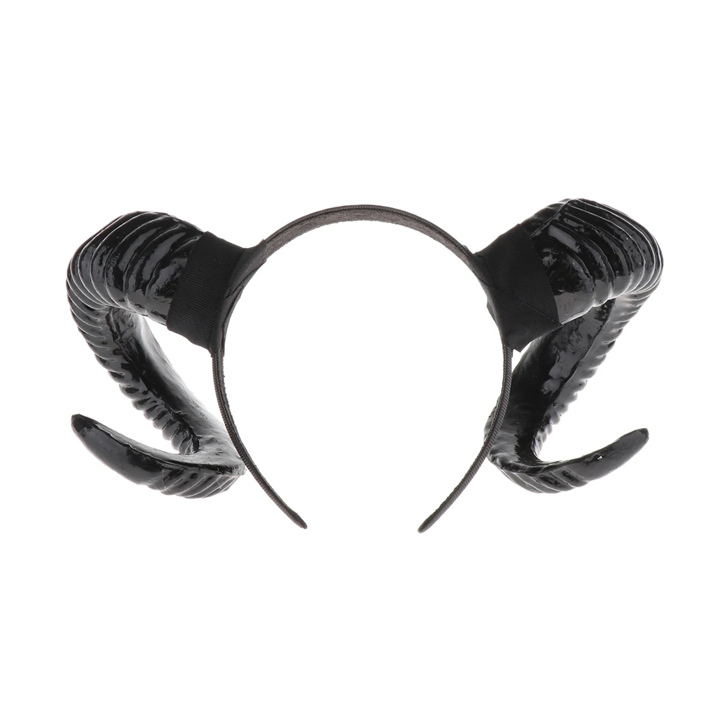 Artificial Goat Horn Girls Fashion Hair Band Headband Hair Hoop Christmas