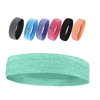 

Yoga Sport Sweat Headband Absorbent Cycling yoga equipment Men Sweatband For Men and Women Hair Bands Head Sweat Bands