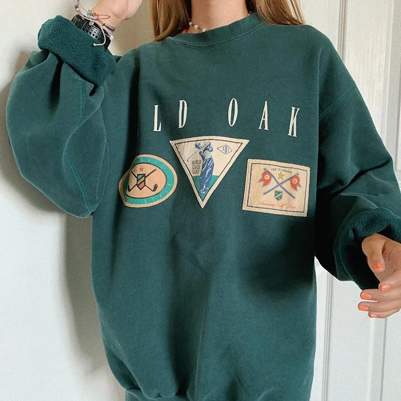 FREE SHIPPING Old Oak Vintage Hoodie JKP4347
