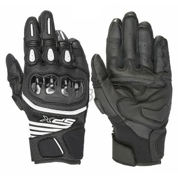 

New 3 Colors Genuine Leather SP X Air Carbon V2 Motorcycle Gloves Racing Driving Motorbike Original Cowhide Touch Screen Gloves