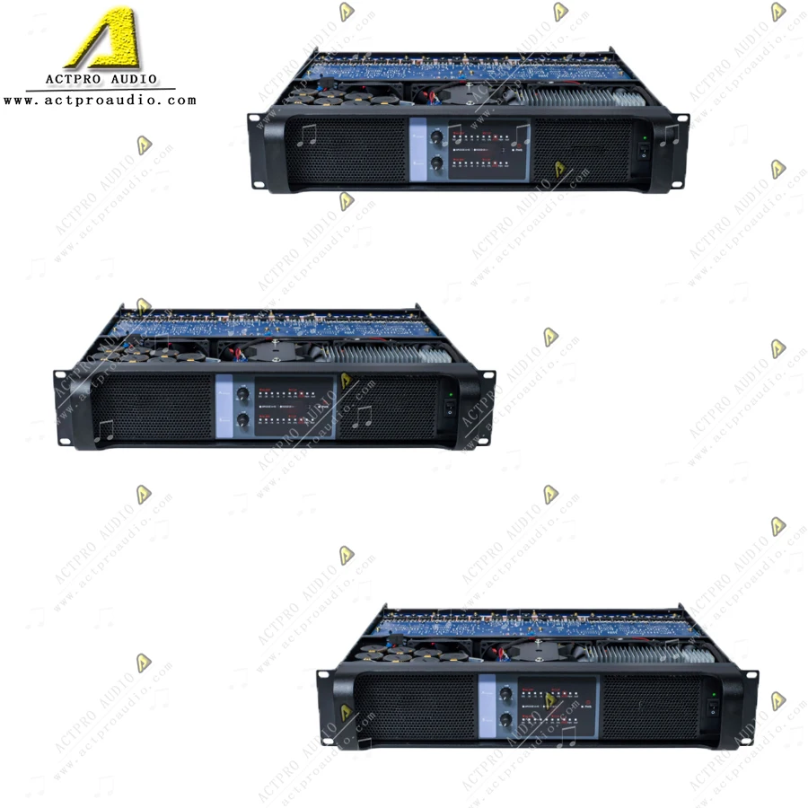 ACTPRO.4X1350watts Lab Fp10000q профессиональный аудио усилитель мощности
