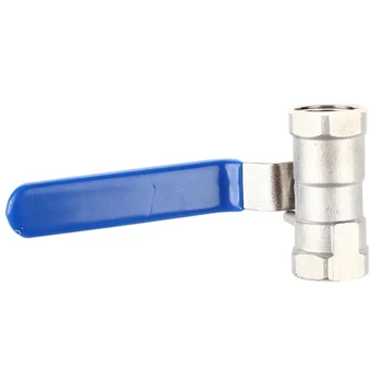 

New 1/2" Lever Female/Female Ball Valves Long Handle 316 Stainless Steel WOG1000