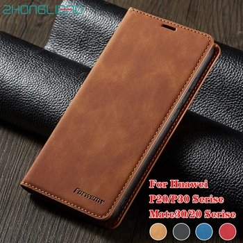 

Luxury Flip Phone Case for Huawei Mate 30 20 P40 P30 P20 Pro Lite Funda P Smart Plus + 2019 Leather Magnet Wallet Book Cover