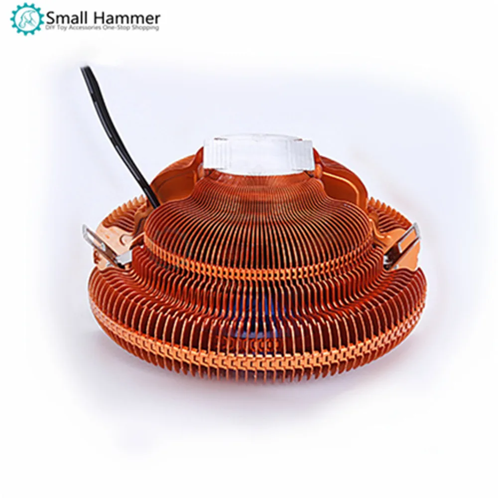 Computer multi-platform CPU fan lntel AMD dual heat pipe 1155/775 silent radiator fan