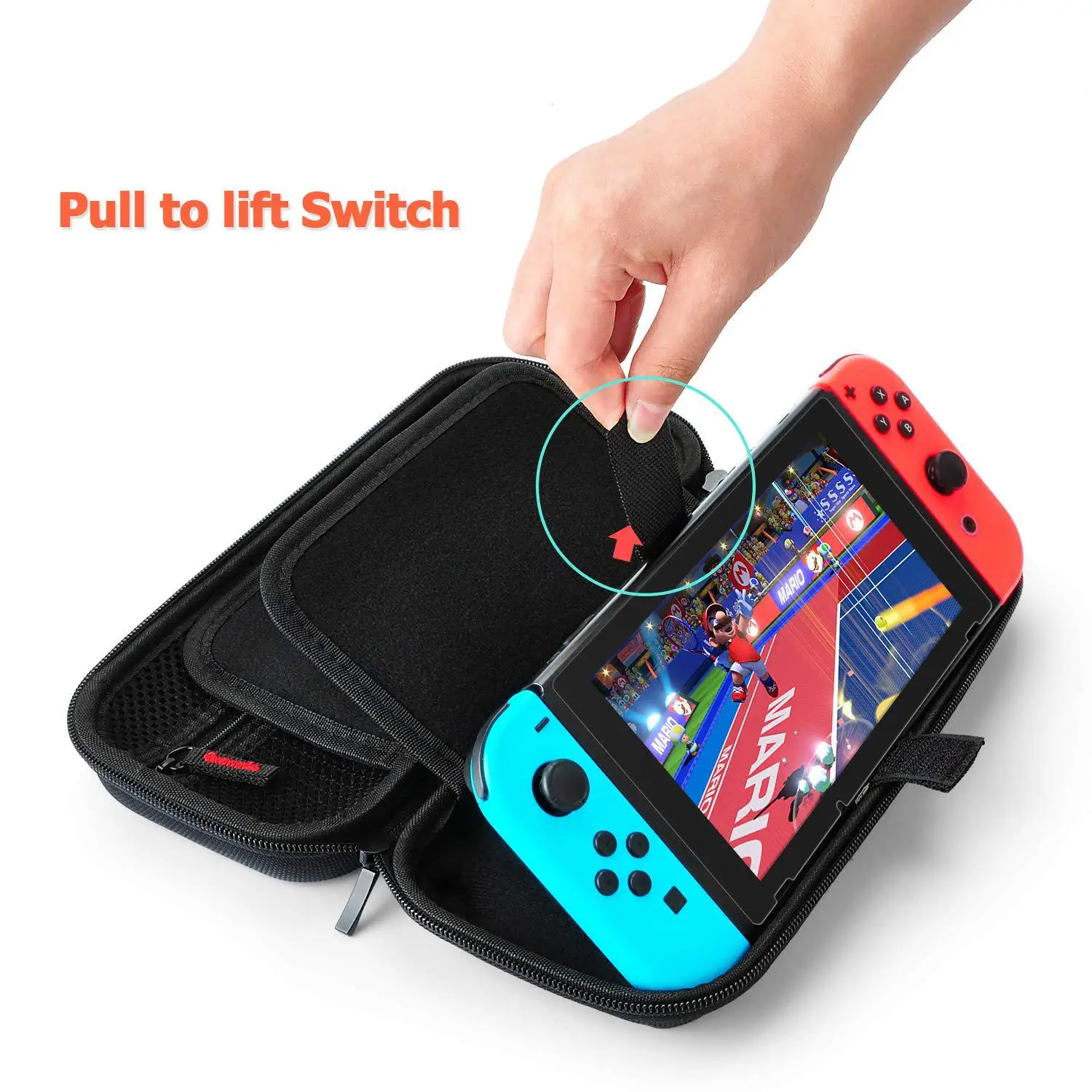 Напрямую от производителя продажи nintendo комплект выключателей хост хранения ЗАЩИТА Жесткий сейсмический ударопрочный стандарт США повышение