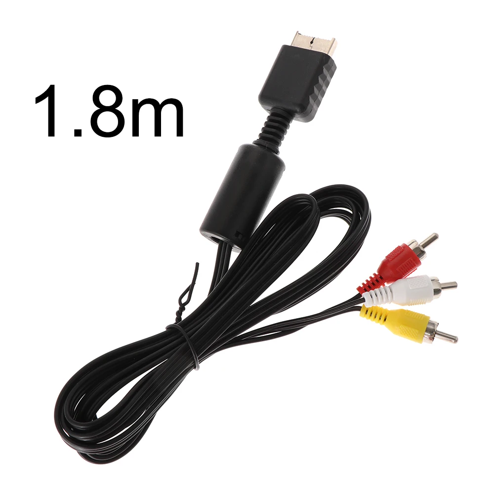 Новый Конверсионный кабель для Ps2/ps3 Av 1 8 м прочный медный материал