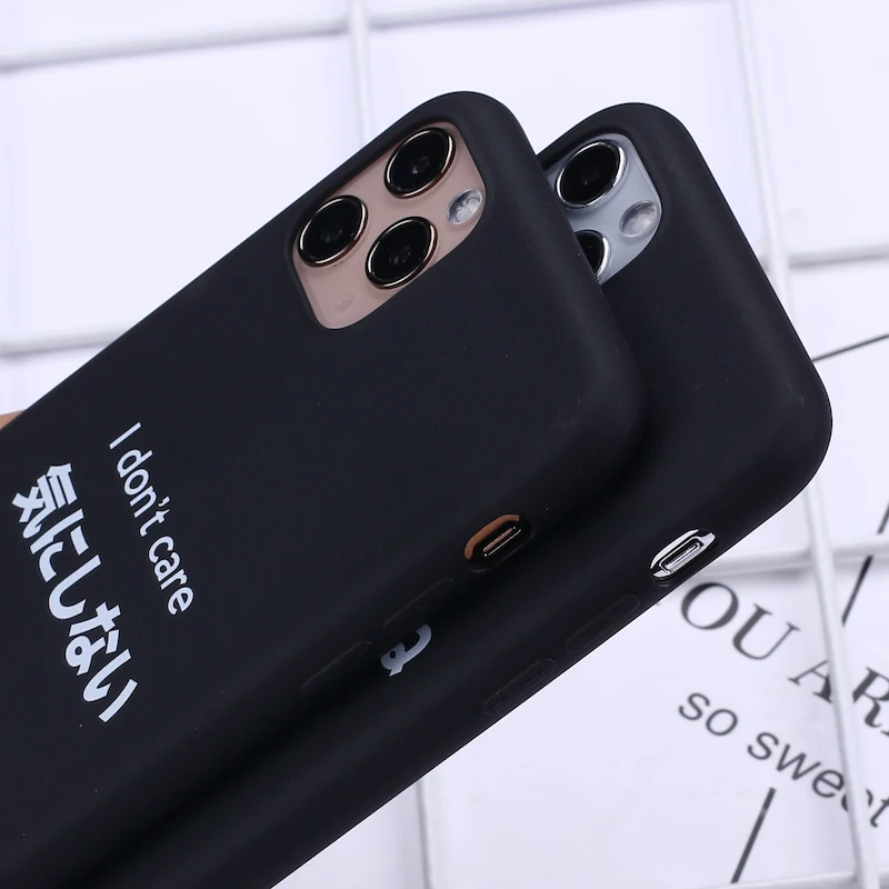 Японский Харадзюку манга Comics чехол для телефона iPhone 12 11 Pro Max X XS XR 7 8 7Plus 8Plus 6S SE
