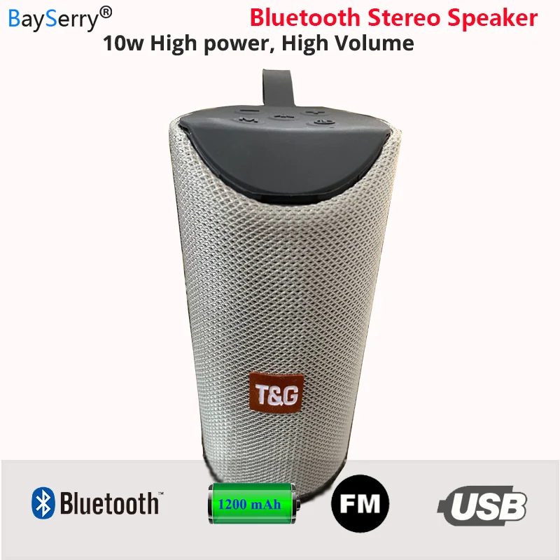 

3D Bluetooth Speaker Portable Outdoor Wireless Loudspeaker Sound System 10W Stereo Music Surround Waterproof Speaker for Samsung