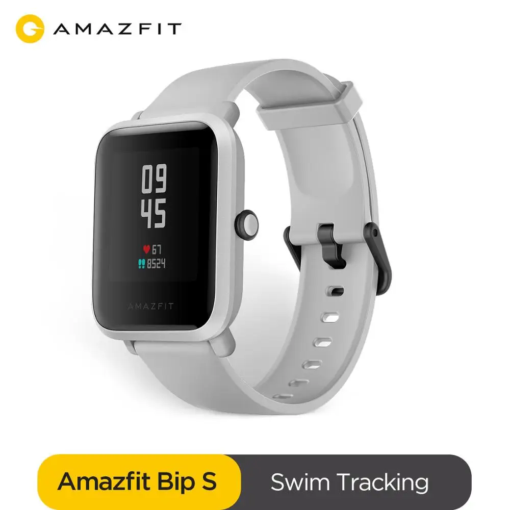 In stock Amazfit Bip S Global Version Smartwatch 5ATM GPS GLONASS
Bluetooth Smart Watch for android iOS Phone