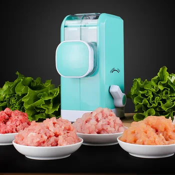 

Multifunction Manual Meat Grinder High-quality Vegetables Chopper Mincing Machine with Powerful Suction Base Home Kitchen Tool