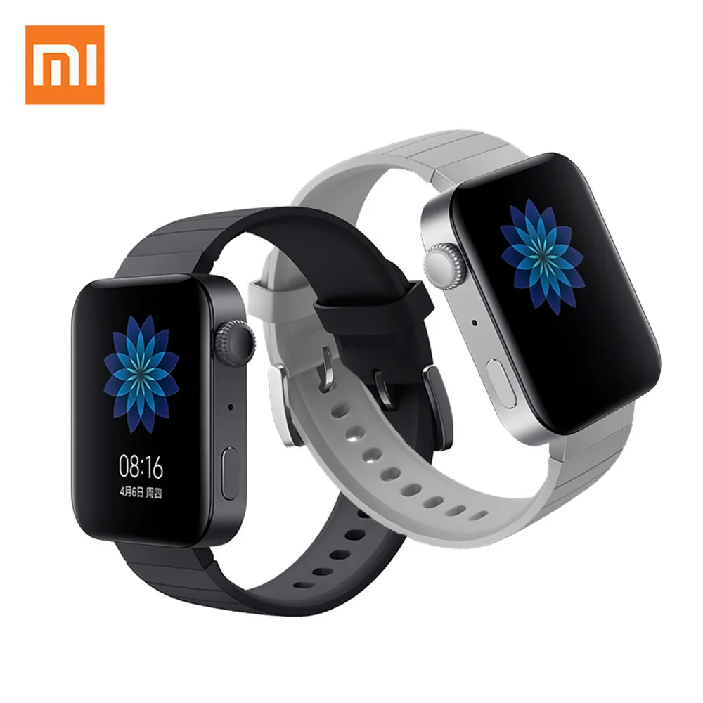 Xiaomi reloj inteligente Mi Watch con GPS, NFC, WIFI, ESIM, llamadas  telefónicas, Android, Bluetooth, Fitness, control del ritmo cardíaco|Relojes  inteligentes| - AliExpress