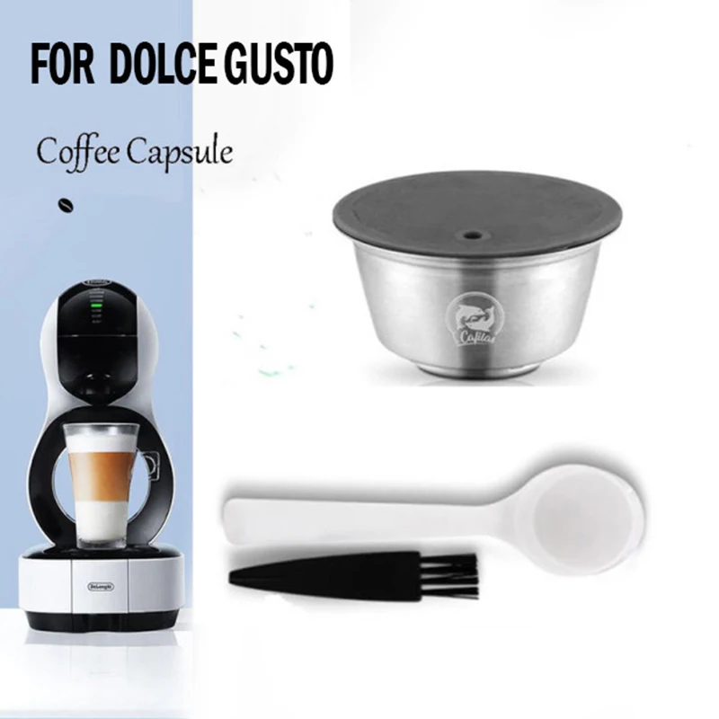 Великобритания многоразового кофе капсула чашка для dolcegusto Lumio Многоразовые Фильтр Pod части