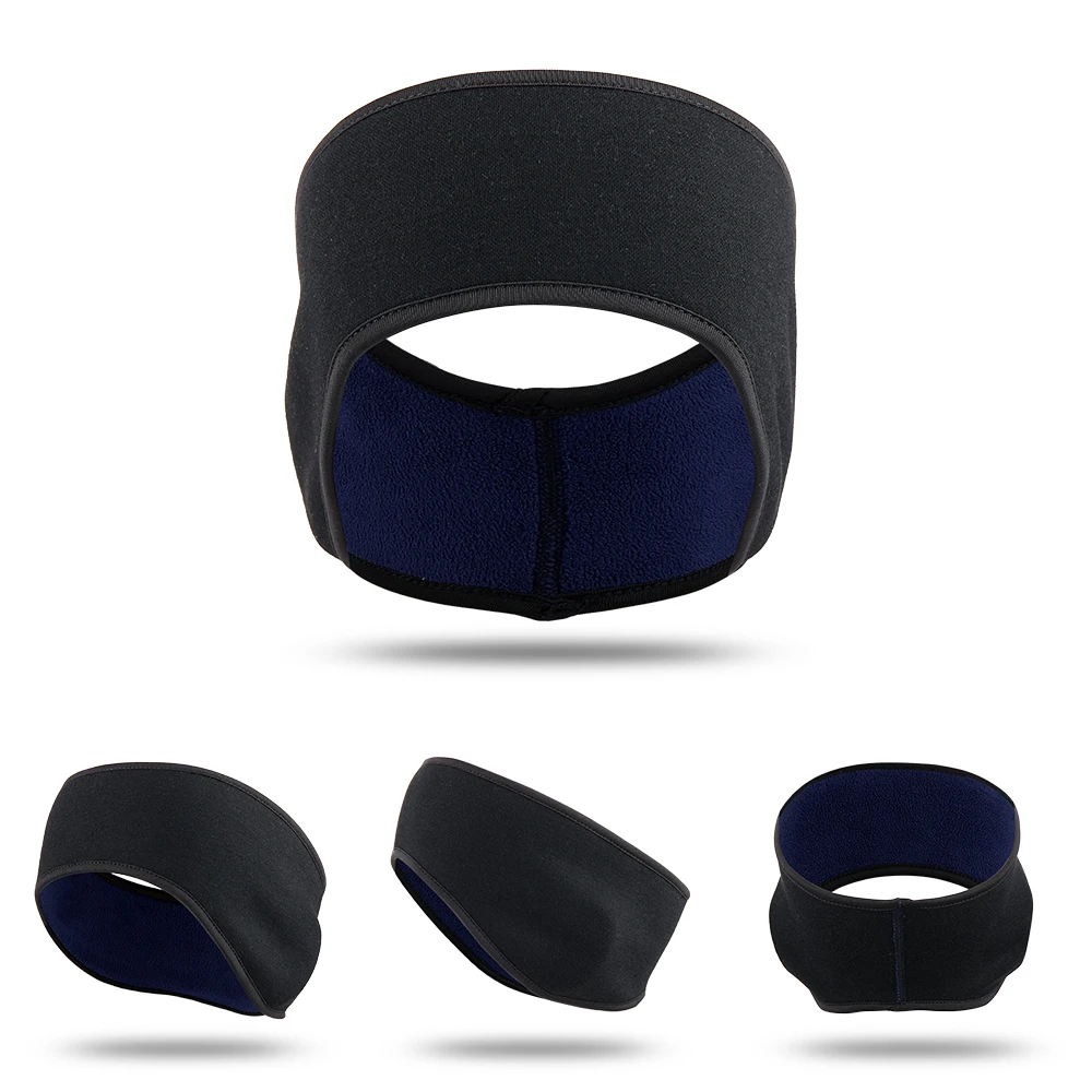 Winter Thermal Hairband Cover Ear Warmer Sport Sweatband Tennis Jogging Yoga Cycling Headband Women Man Girl Hair Accessories