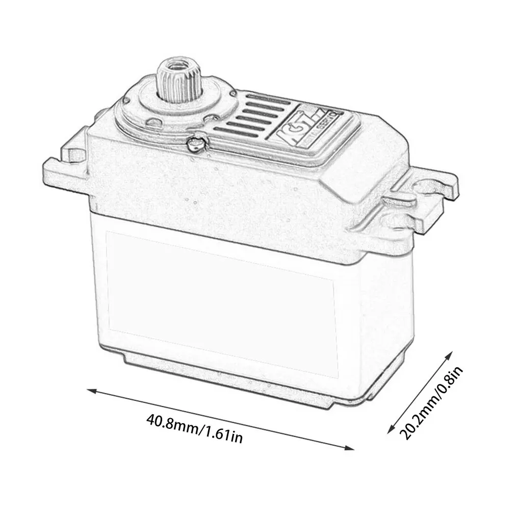 AGF B45BLS Metal Tooth High Speed Brushless Motor Drift Vehicle 10kg Low Body Digital Servo For Rc Car Boat Helicopter -Remote Control Toys Shop H991ec81b51554b84b8883bdf264fcfbdj