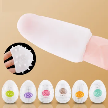 bdsm Egg sex toys for couples masturbators for men penis attachments Pussy penis enlargement extender SM gay glans exerciser 3