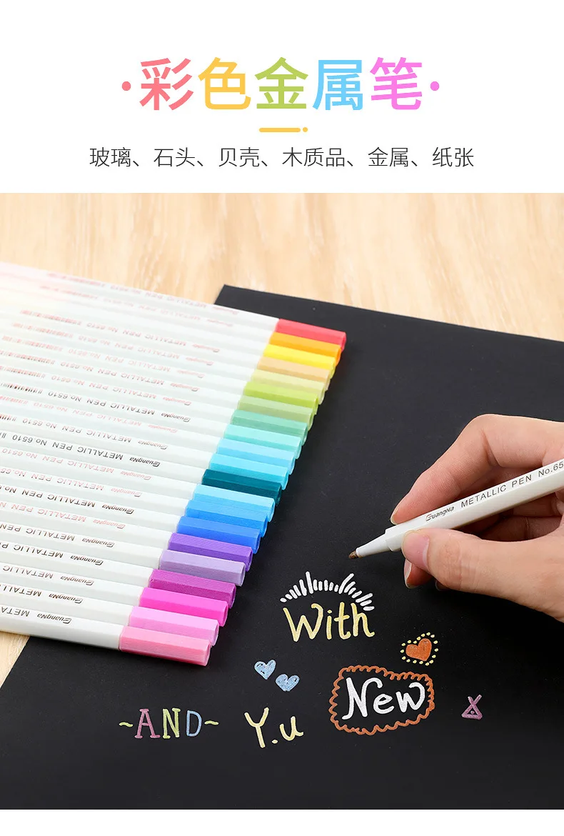 Guangna marca caneta aquarela vendas diretas 6510