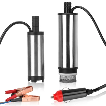 

Fuel Filter For Diesel Oil Water Fuel Electric Submersible Pump Suction Transfer Tool Fluid Pump Extractor DC 12/24V 38/51MM