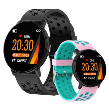 

Touch Switch Smart Bracelet IP67 L8 1.3Inch Round Screen Heart Rate Sleep Monitor Bluetooth 4.0 Smart Bracelet for iOS Android