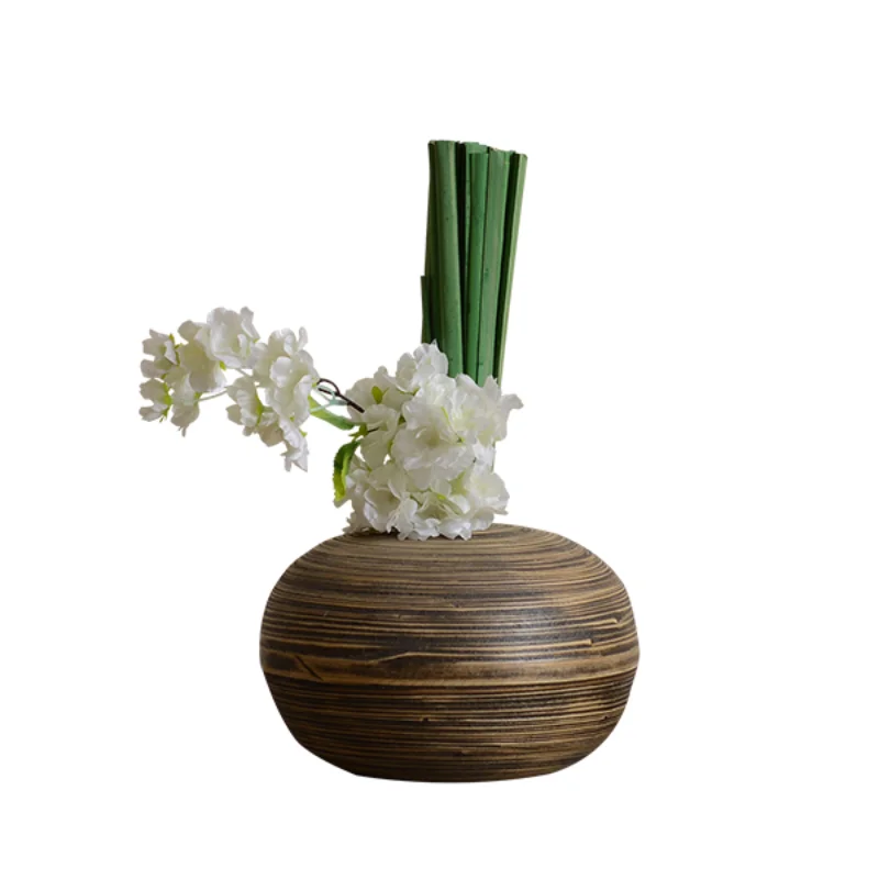 

TT Jingquan Southeast Asia Bamboo Flower Arrangement Model Room Soft Home Decoration Living Room Entrance Office