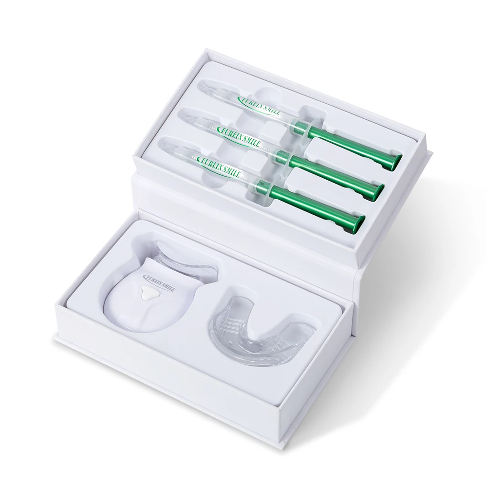 

2020 New Safe And Effective Dental Teeth Whitening Kit With Non Peroxide Whitening Gel