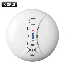 KEIRUI Wireless Smoke Detector Alarm System Alarm Accessories Sensitive Smoke Fire Detector For Home Security Alarm