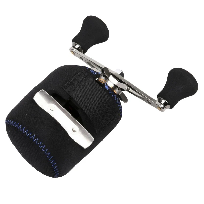 

For Baitcasting Fishing Reel Storage Bag Black Cases Protective Cover Pouch