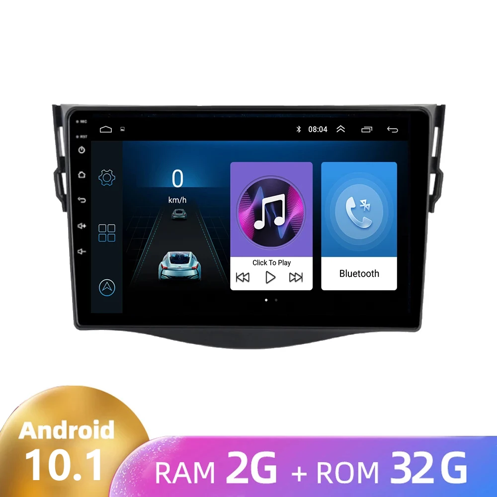 9 дюймов Автомобильный радиоприемник Andriod 10 1 мультимедийный проигрыватель 2G + 32G