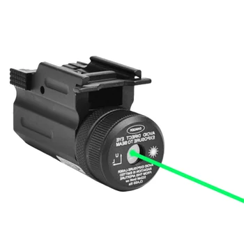 

Outdoor Tactic Red/Green Laser Sight Rifle Rail Mount 650nm / 520nm Laser Sight for Pistol and Airsoft Rifle