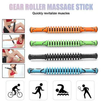 

Practical Fascia Stick Roller Massage Gear TPR Sports Muscles Care Medical Supplies Sporting Goods Massage Stick