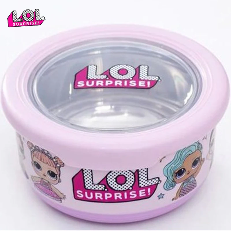 

LOL surprise dolls los dolls Lunch box Lunch bag Travel outside go school for little girls suits bowl