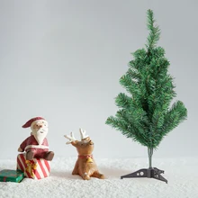 60 см шифрование Зеленая елка Мини искусственная Рождественская елка украшения Рождественская елка Вечерние