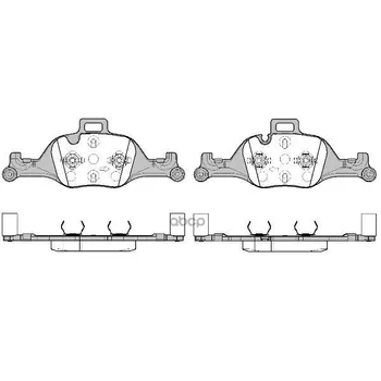 

Pads TORM. disk. Front. BMW 5 Series (G30) (09/16-) road house art. 2174000