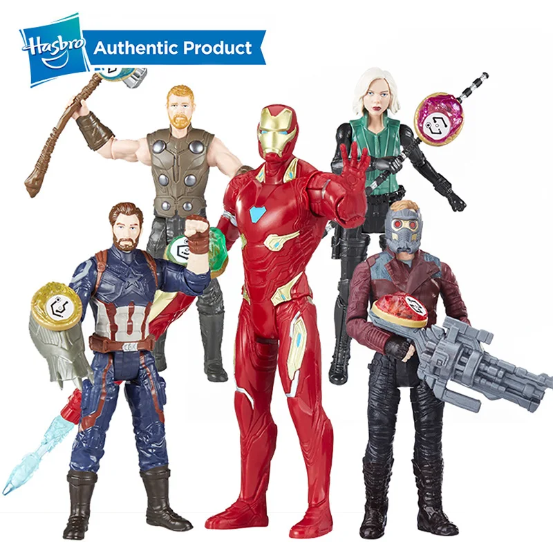 Hasbro Marvel Мстители 3 Бесконечная война " супер герой Железный человек Тор Капитан Америка фигурка Коллекционная детская игрушка для девочек и мальчиков