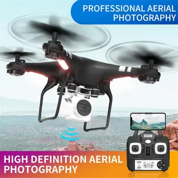 

720P 1080P HD WIFI Camera Aerial Large Drone Optical Flow Aerial Quadcopter FPV Drone Long Battery Life Toys For Kids