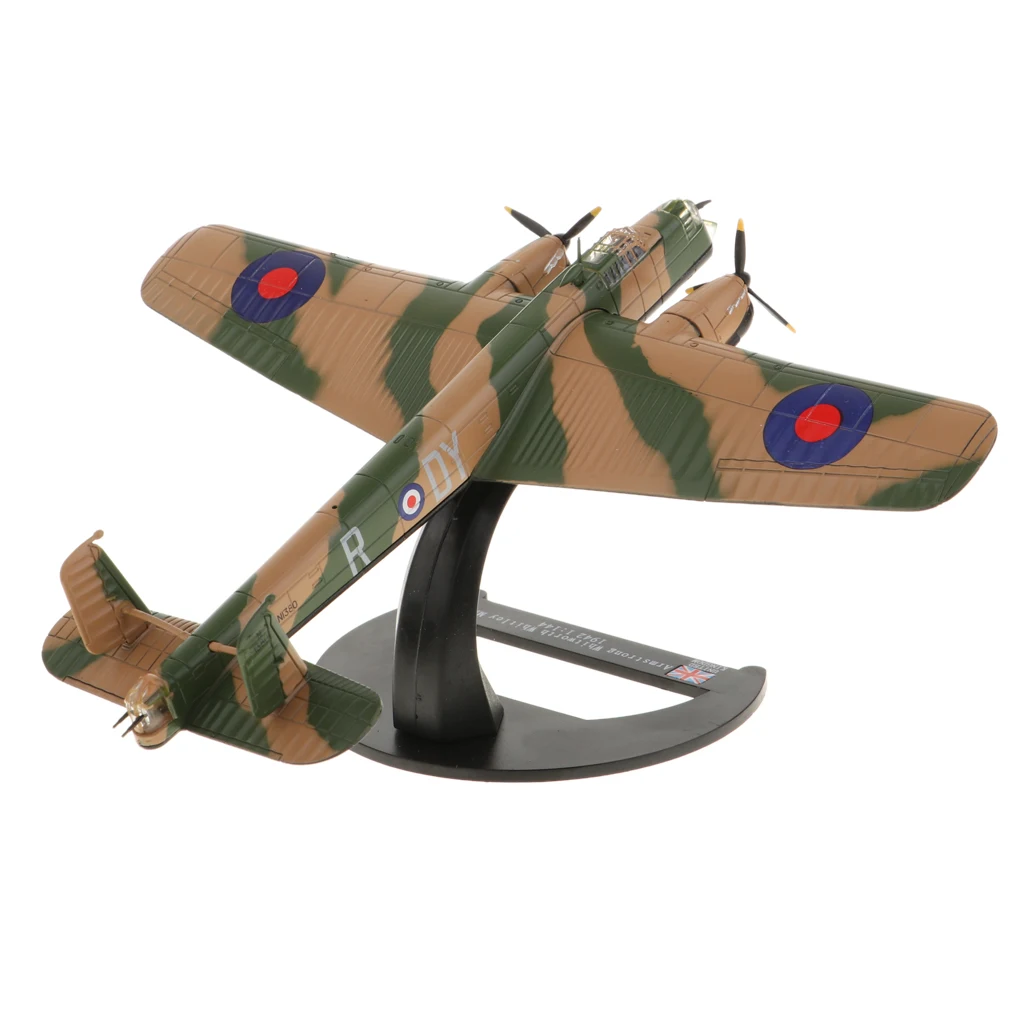144-я модель бомбардировщика Armstrong Whitworth Whitley Mk V, литая под давлением армейская модель истребителя самолета
