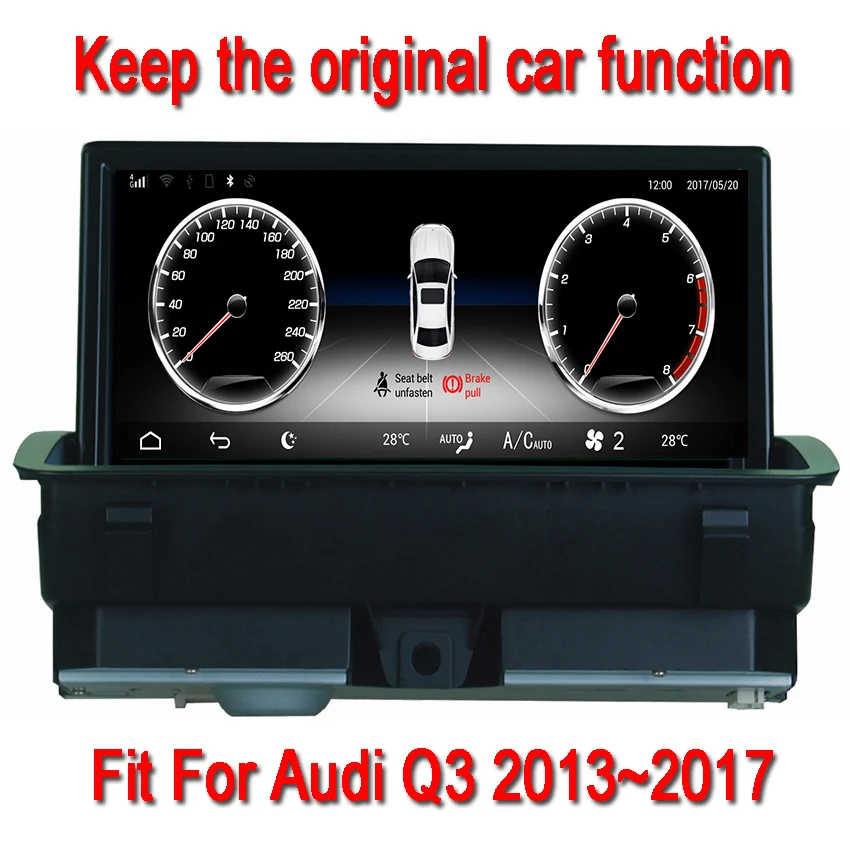 Liislee 8 &quotAndroid для Audi Q3 2013 ~ 2017 сенсорный экран gps навигация радио стерео тире