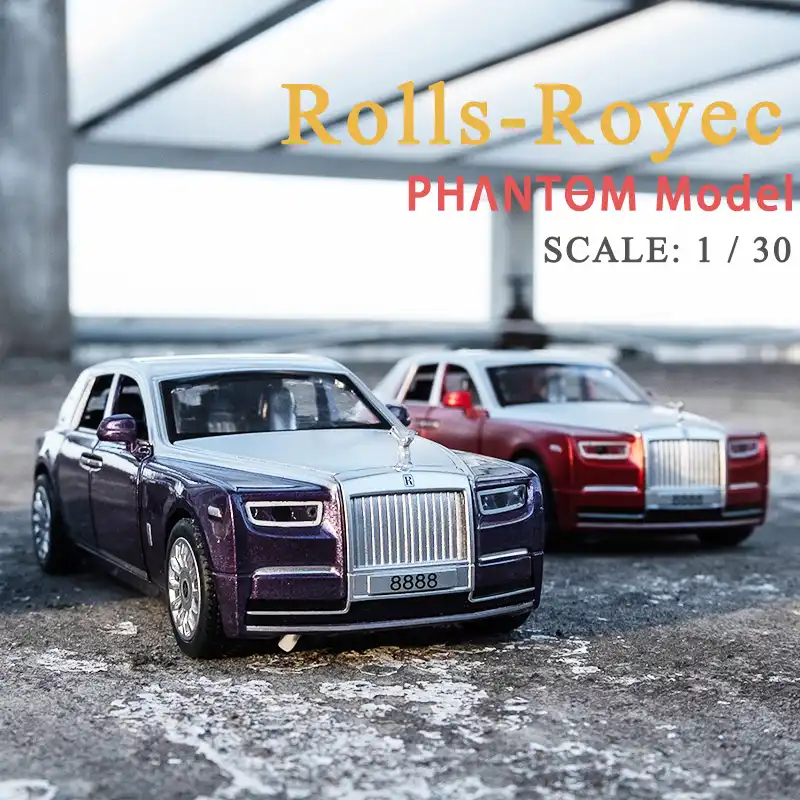 rolls royce scale model cars