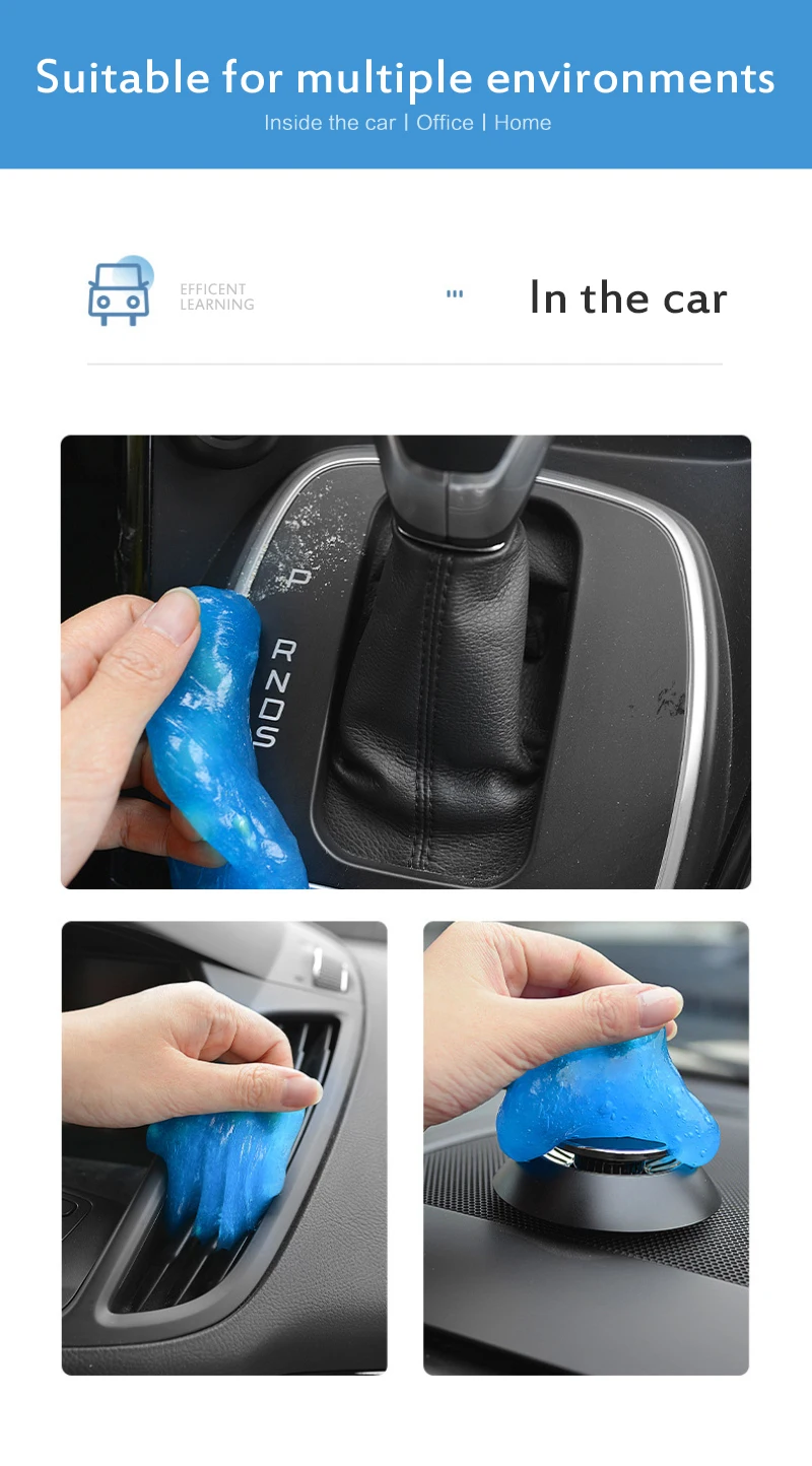 Super Dust Cleaner Clay for Keyboard, Toys, and Car - Cleaning Gel Putty Kit for Laptop and Car USB Ports Description Image.This Product Can Be Found With The Tag Names Computer cleaners, Computer Office, Super dust cleaner clay dust keyboard pad glue