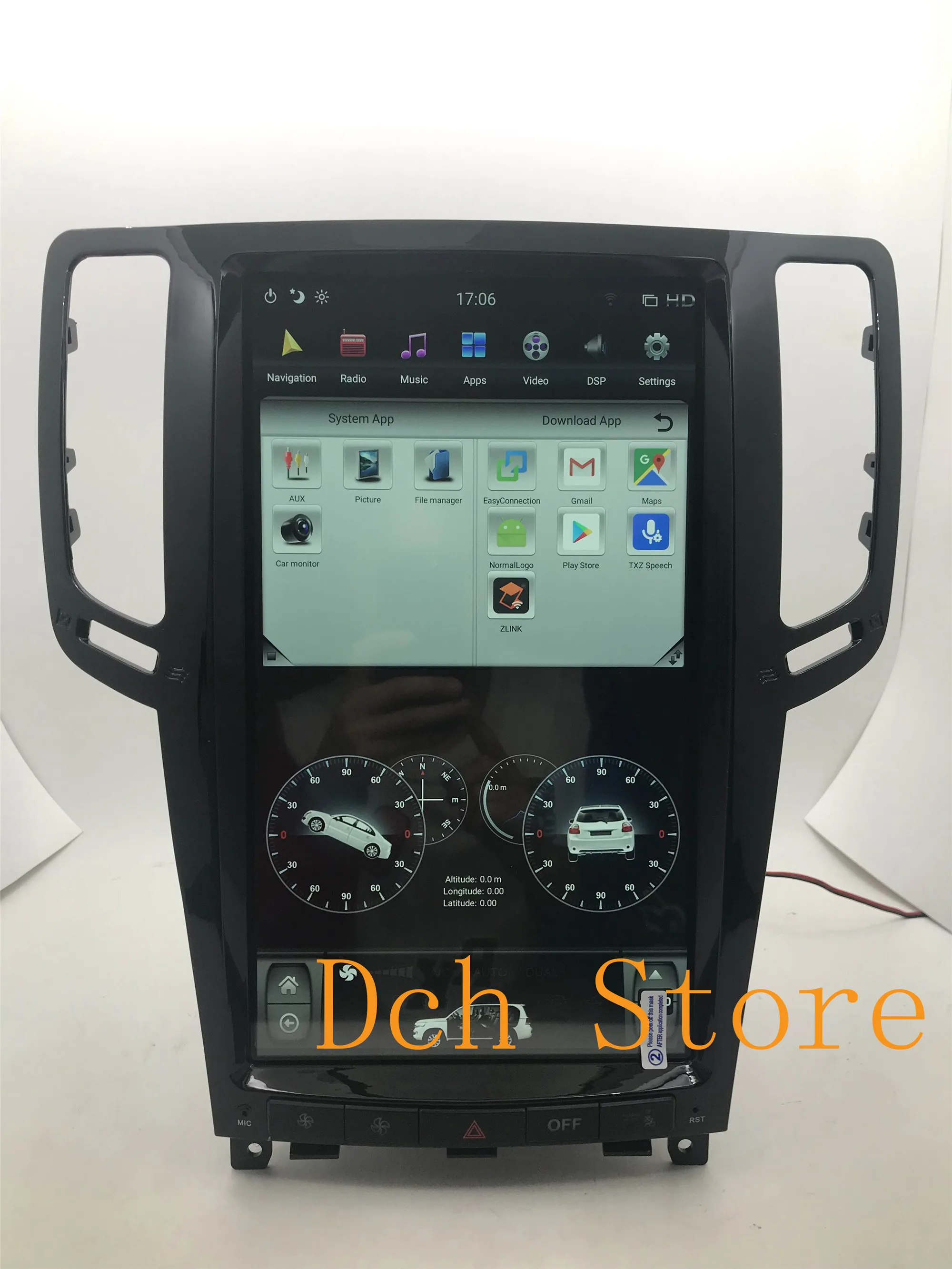 13 6 дюймов IPS Вертикальный стиль tesla Android 9 0 автомобильный DVD GPS навигатор для infiniti G
