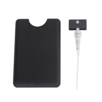 

Card Shape Perfume Spray Refillable Empty Bottle Flat Type Fine Mist Atomizer 28GA