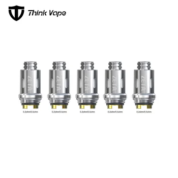 

Think Vape ZETA Replacement Coil 0.2ohm & 0.5ohm & 1.0ohm Coil Head & RBA Coil Electronic Cig Vape Coils for Think Vape ZETA Kit