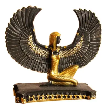 

ISIS THE GOD OF FERTILITY IN ANCIENT EGYPT STATUE CREATIVE RESIN CRAFTS TOURISM SOUVENIR GIFTS COLLECTION HOME DECORTION