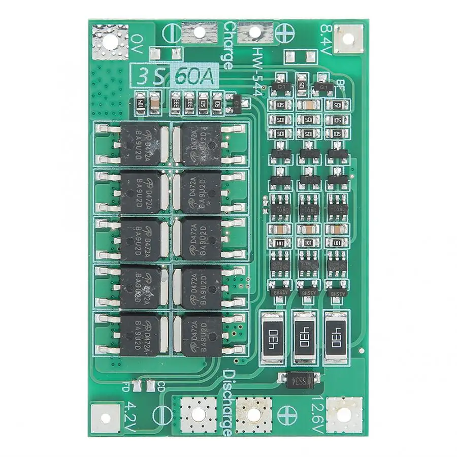 Флейта для защиты литиевой батареи HW 544 3 Series 60A сбалансированная версия