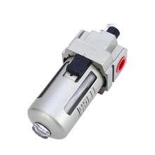 AL AF4000 4P PT SMC ручной дренажный Тип компрессионный Воздушный Фильтр Пневматический источник газа процессор два соединения масло-вода сепаратор