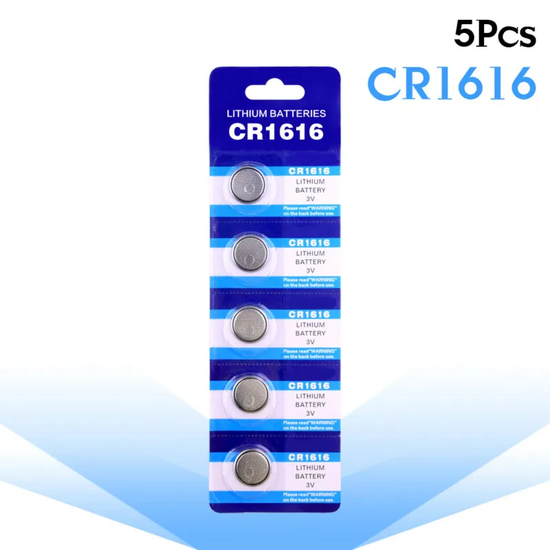 Горячая продажа 5 шт CR1616 кнопочные батареи DL1616 ECR1616 LM1616 ячейка монета литиевая